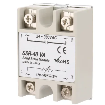 Obrázek produktu pro Relé,SSR-40VA Relé,Polovodičové relé,SSR-40VA Polovodičové relé,Polovodičové relé