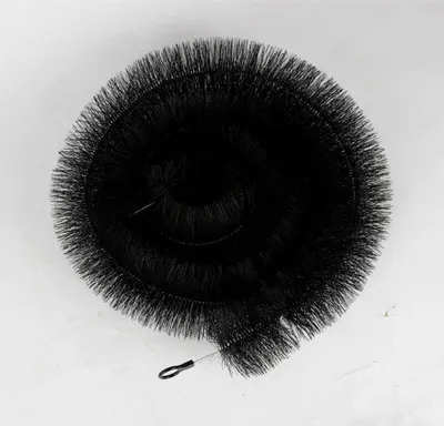 Image de Grüner Jan Chenille de gouttière 4m x 12cm Brosse de nettoyage Enlever la saleté