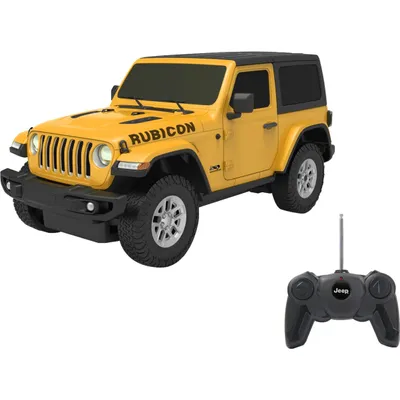 Image de Jeep Wrangler JL 1:24 jaune 27MHz