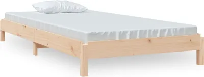 Obrázek produktu pro Stohovatelná postel 75 x 190 cm masivní borovice