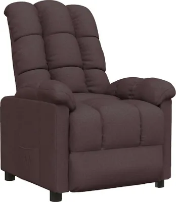 Produktbild von vidaXL Relaxsessel Dunkelbraun Stoff