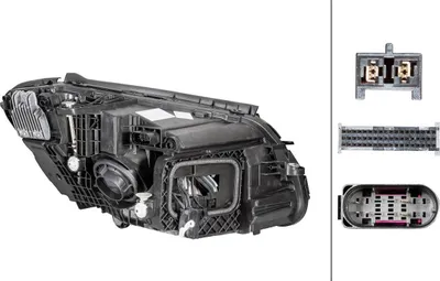 Obrázek produktu pro Levý hlavní světlomet LED HELLA pro MERCEDES-BENZ C-KLASSE a další