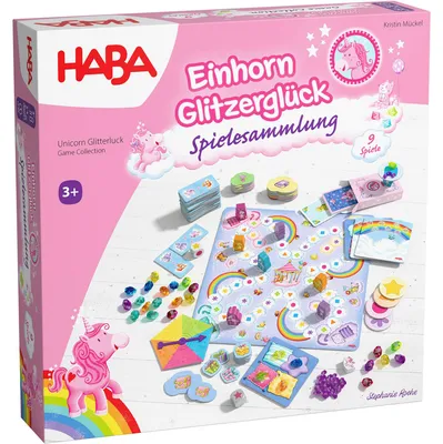 Produktbild von Einhorn Glitzerglück - Spielesammlung