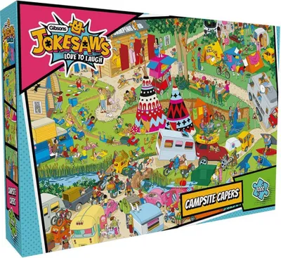 Obrázok produktu pre Gibsons Jokesaws Campsite Capers, 1000 kusov