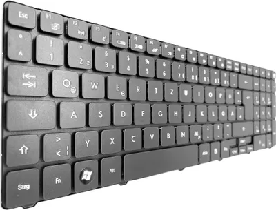 Produktbild von DEUTSCHE - Schwarz Tastatur Keyboard Kompatibel für Model: NSKALB0G
