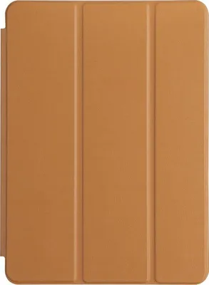 Produktbild von Apple iPad 9.7 Zoll (2017) Lichtbraun Book Case Tablethoes - Kunstleder