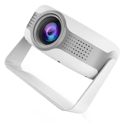 Produktbild von 4K Beamer Tragbar, Android Smart Beamer, 320 ANSI Lumen, WiFi 6 Bluetooth, Automatische Trapezkorrektur, 130° Projektionswinkel, USB/HDMI