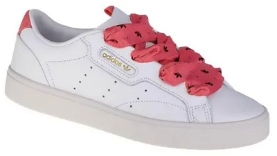 Produktbild von Adidas - Damen Sneaker "Sleek", Leder PP2853 (36,5 EU) (Weiß)