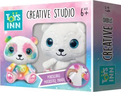 Image de Mascotte Panda STNUX à colorier STN7878