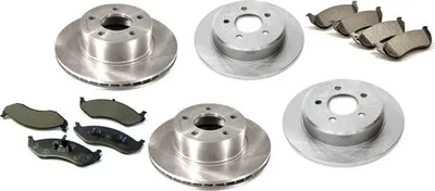 Zdjęcie produktu dla Tarcze hamulcowe + klocki hamulcowe przednie / Tarcze hamulcowe + klocki hamulcowe tylne Jeep Wrangler 03-05