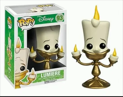 Produktbild von FUNKO BOBBLE HEAD POP CULTURE DISNEY LUMIERE FIGUR NEU! BELLA UND DAS BIEST  Funko