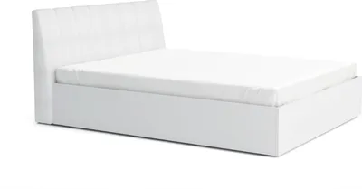 Obrázok produktu pre Manželská posteľ 160x200 GUAMO - alpská biela / lesklá biela