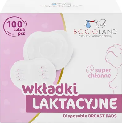 Zdjęcie produktu dla 1569 Wkładki Laktacyjne Big Pack 100Szt