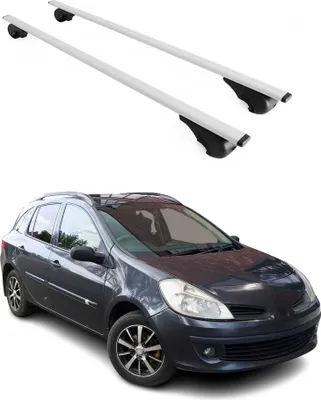 Produktbild von Dachträger Grundtäger für Renault Clio Grandtour 2005-2019 75kg Metall Schwarz