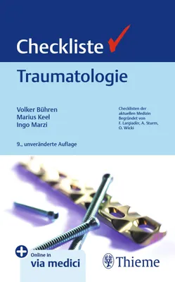 Produktbild von Checkliste Traumatologie