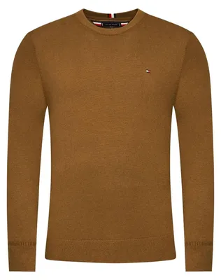 Produktbild von Tommy Hilfiger - Pullover Top für Herren, Baumwollmischung, Regulär NA542 (S) (Braun)