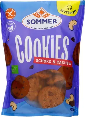 Produktbild von Sommer Cookies Schoko & Cashew  125g