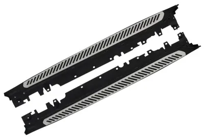 Image de Planches de seuil latérales, marches latérales pour BMW X6 F16, modèles de 2014 à 2019.