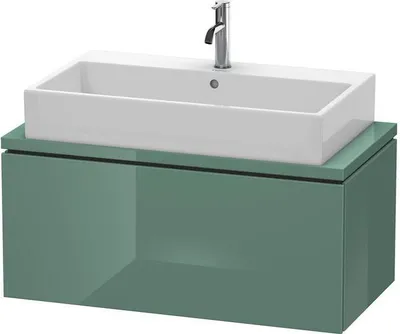 Produktbild von Konsolenunterschrank L-CUBE 400x920x477mm taupe supermatt taupe supermatt