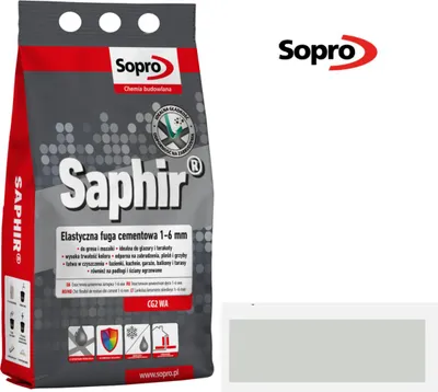 Obrázek produktu pro SOPRO spárovací hmota SAPHIR 77 manhattan 2kg 1-6mm