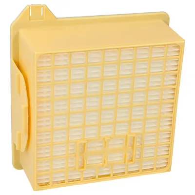Produktbild von vhbw Staubsaugerfilter kompatibel mit Vorwerk Tiger VT260, 260, VT-260 Staubsauger - HEPA-Filter Gelb Weiß