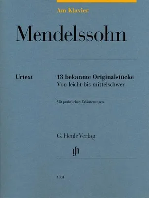 Immagine prodotto di Am Klavier - Mendelssohn: 13 bekannte Originalstücke
