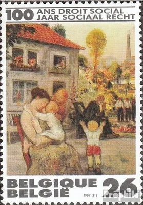 Produktbild von Briefmarken Belgien 1987 Mi 2315 (kompl.Ausg.) postfrisch 100 J. Sozialrecht
