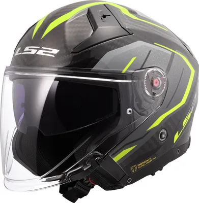 Obrázok produktu pre LS2 OF603 Infinity II Carbon Urus Jethelm, carbon/neon-gelb, XL (61/62)