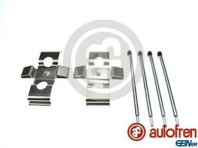 Produktbild von AUTOFREN SEINSA D43005A Zubehörsatz Scheibenbremsbelag Vorne passend für MERCEDES-BENZ Stufenheck (W124) SL (R129) E-Klasse Limousine (W124)