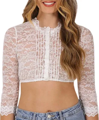 Produktbild von Dirndlbluse Margareta ecru 36