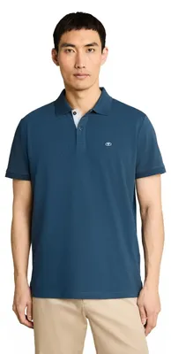 Produktbild von Tom Tailor Herren 1031006 Poloshirt, 26779-Nighttime Blue, Small