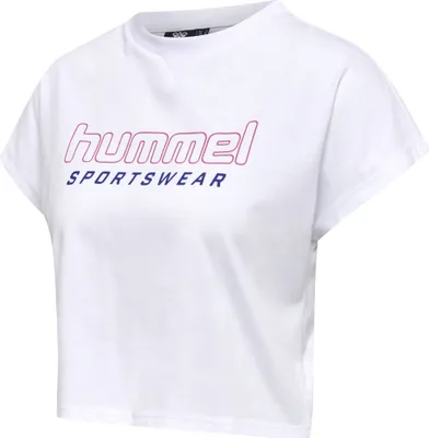 Produktbild von hummel hmlGC JUNE Cropped T-Shirt Damen 9001 - white S