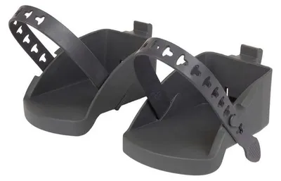 Obrázek produktu pro POLISPORT Footrests + Straps Charcoal Grey Bubbly Mini