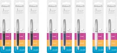 Produktbild von Pelikan 300008830, Clip, Kugelschreiber mit Druckeinzugsmechanik, Nachfüllbar, Gemischte Farben, 1 Stück(e), Medium