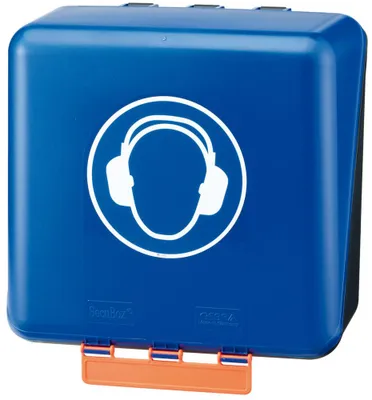 Immagine prodotto di Scatola di montaggio SECU Midi Standard, f. Protezione dell'udito, blu
