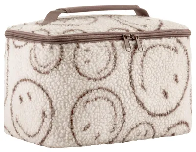 Produktbild von Reisenthel ML1045, Beautycase, Beige, Braun, Recyceltes Polyester, Einfarbig, Reißverschluss, 6 Taschen