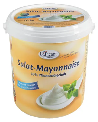 Produktbild von Le Picant Salat Mayonnaise ideal für Gastronomie und Feinkost 10kg