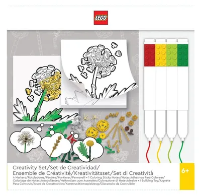 Zdjęcie produktu dla Zestaw kreatywnych artykułów papierniczych LEGO Rośliny