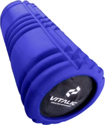 Image de Vitalic Rouleau de fascia - Soulagement de la douleur & détente musculaire pour le dos & les jambes | Massif, confortable & durable | Contre les courbatures & les tensions musculaires