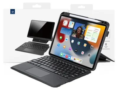 Obrázek produktu pro Dux Ducis Dk Series Bluetooth Klávesnice Pouzdro Pro Apple Ipad 10 (2022) - Černé