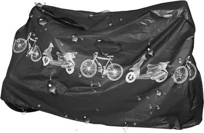 Imagen del producto de Funda para bicicleta, impermeable, resistente a la intemperie, para uso exterior, color , 210x100x70 cm, protector para bicicleta