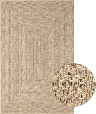 Obrázok produktu pre Koberec ZIZUR 200x290 cm, jutový vzhľad, interiér a exteriér