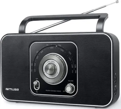 Immagine prodotto di Radio portatile analogica nera Muse M069R