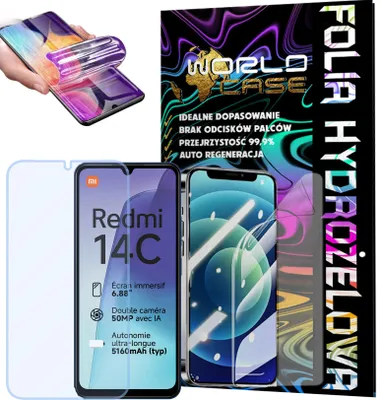 Produktbild von Folia Hydrożelowa Ochronna Do Xiaomi Redmi 14C Ekran Mocna Mocna