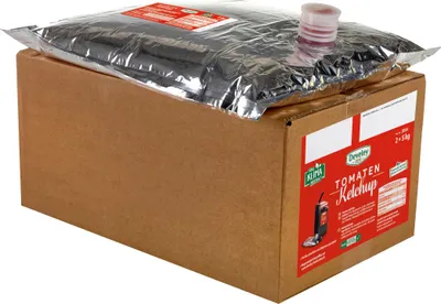 Verpackungsbild Develey Tomaten Ketchup vollmundiger Geschmack Dispenserbeutel 5 kg