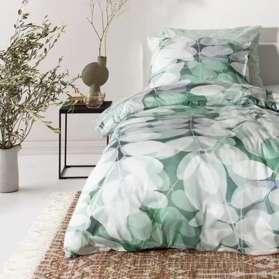 Produktbild von Cinderella Levy - Bettbezug mit Reißverschluss - Satin - 135x200 cm - Green