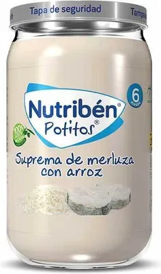 Produktbild von Nutribén Potito Seehecht, Erbsen und Karotten 235g