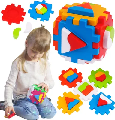 Zdjęcie produktu dla Sorter Logiczny Smart Zestaw Dla Maluchów Zabawka Edukacyjna Kształty Kolory