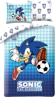 Immagine prodotto di Biancheria da letto Sonic - The Hedgehog 140 x 200 cm / 70 x 90 cm