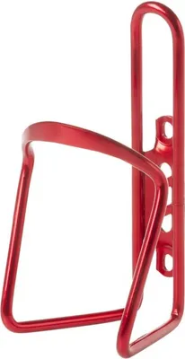 Produktbild von Fahrrad Flaschenkorb aus Aluminium, rot